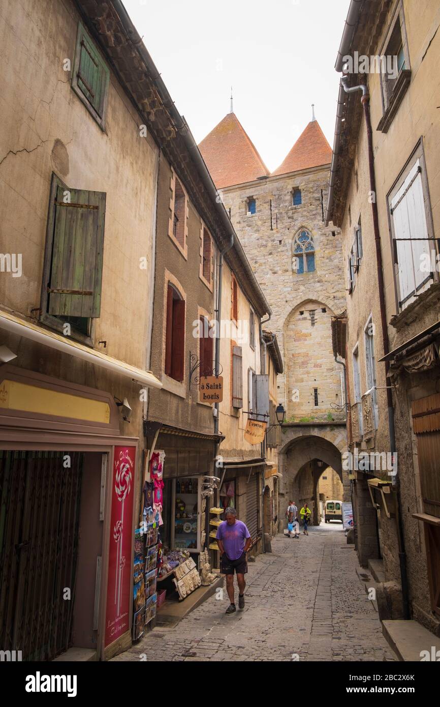 Casco antiguo de carcassonne fotografías e imágenes de alta resolución -  Alamy