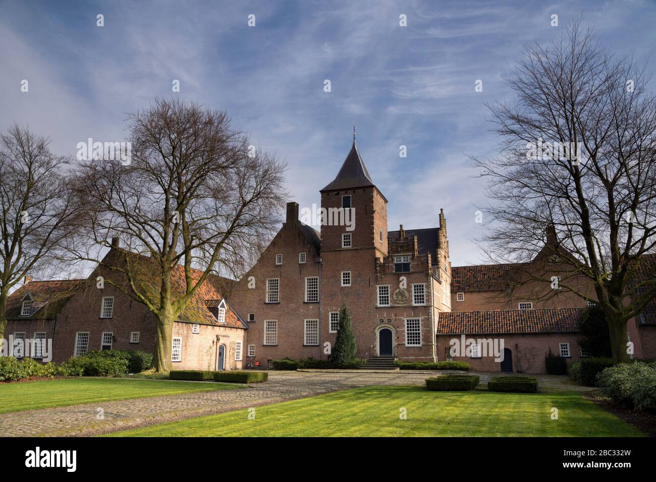 Castillo de Blauwe Camer Foto de stock