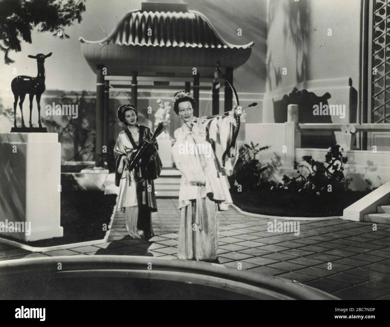 Una escena de la película las aventuras de Marco Polo, EE.UU. 1938 Foto de stock