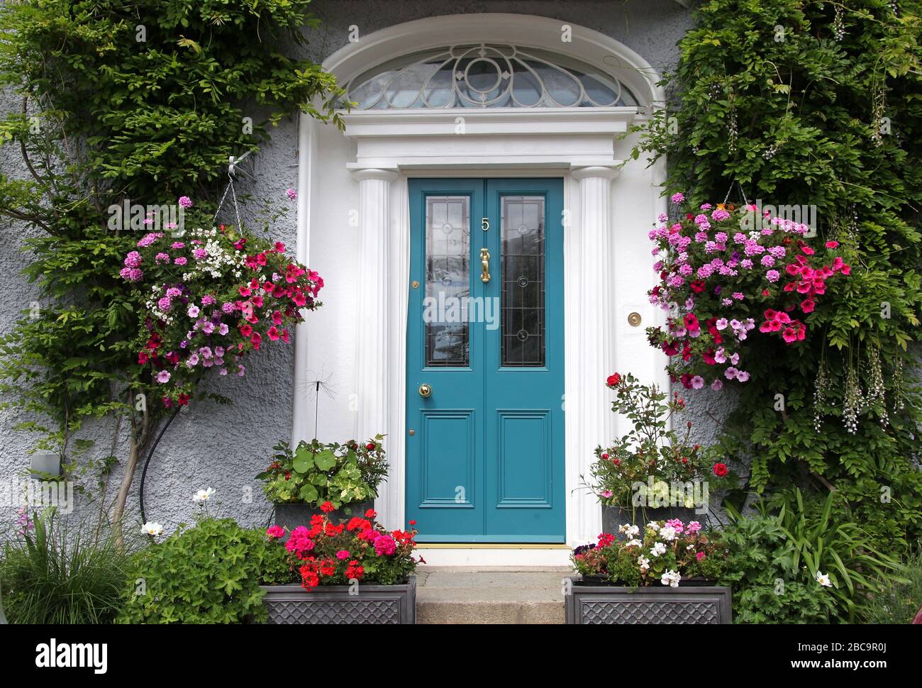 Casa de lujo en Sandycove en el condado de Dublín Foto de stock