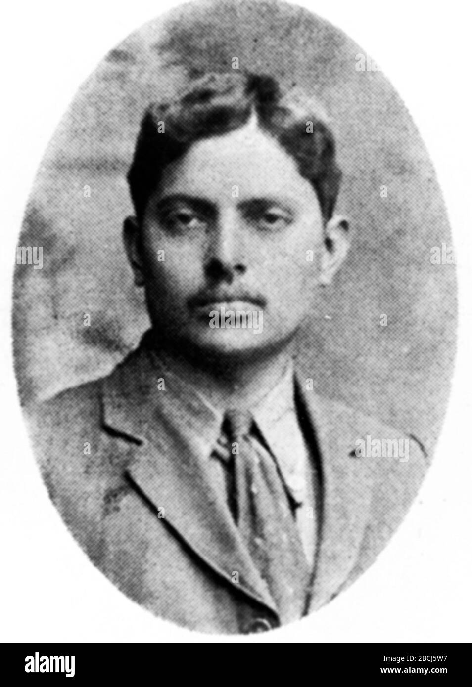 'Inglés: Harilal Gandhi, el hijo mayor de Mahatma Gandhi en 1910.; 1910; http://www.mkgandhi.org/gphotgallery/1915-1932/images/a1.jpg; Bombay Sarvodaya Mandal & Gandhi Research Foundation; ' Foto de stock