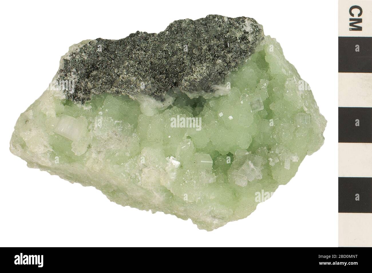 Minerales de filosilicato Prehnita y Apophyllita. EO 040652 Phyllosilicate Mineral Prehnite 001.jpg Foto de stock