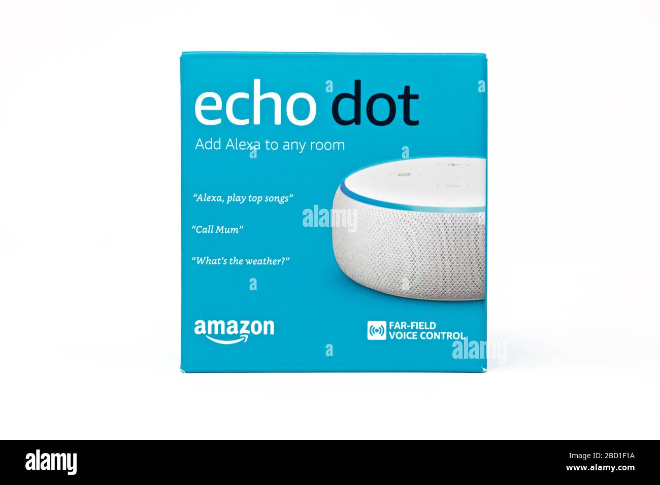 3ra Generación Del as Alexa Echo Dot Foto de archivo editorial -  Ilustración de sonido, altavoz: 129201953