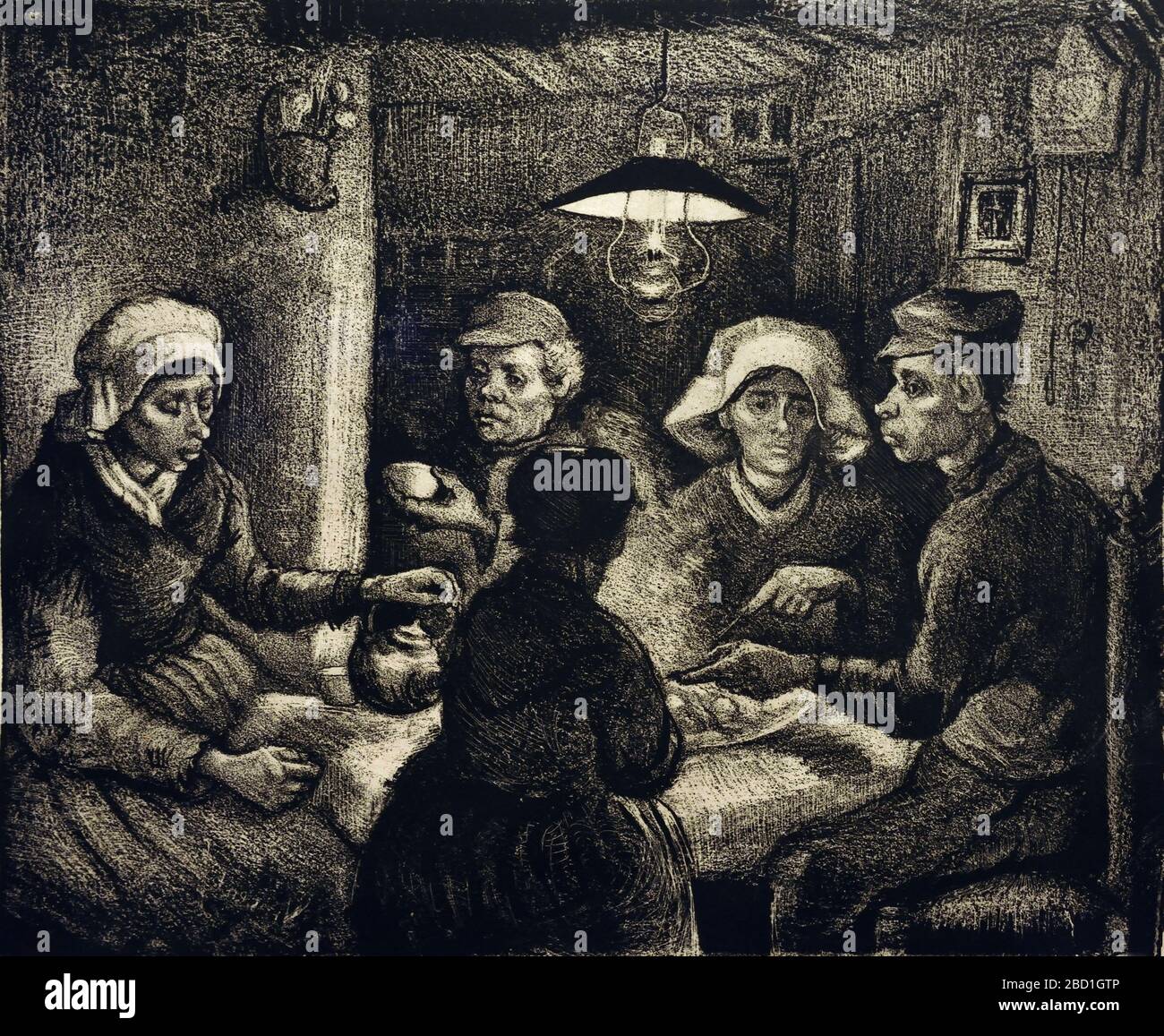 Los comedores de patatas 1885 vincent van gogh 1853 1890 holandés el  fotografías e imágenes de alta resolución - Alamy