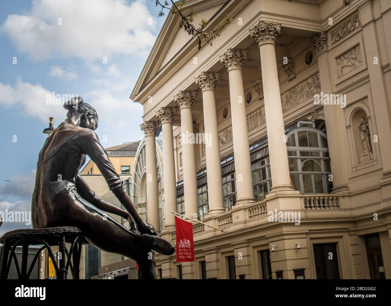 The Royal Opera House, Covent Garden, Londres, Reino Unido Foto de stock