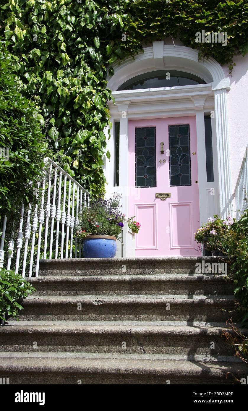 Casa en Sandycove en el condado de Dublín Foto de stock