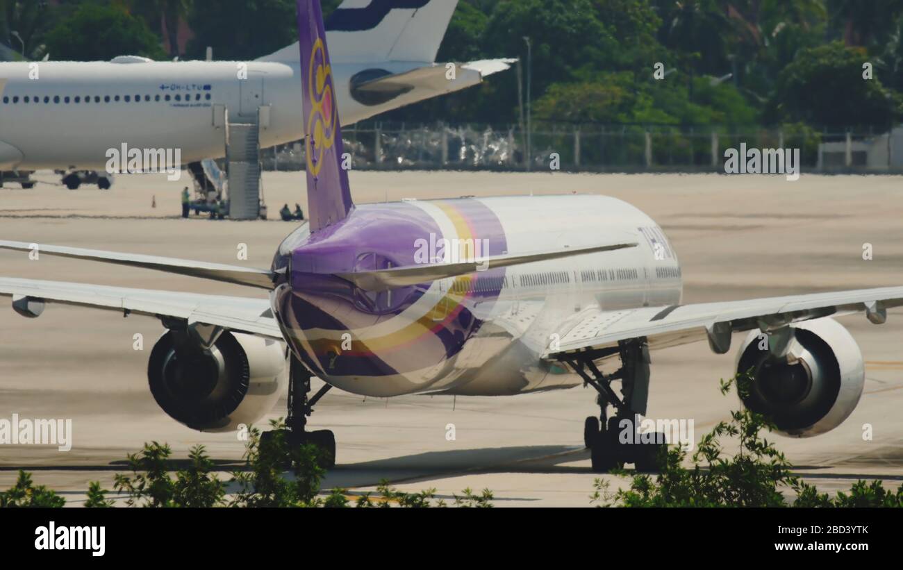 Fotografía de Boeing 777 Foto de stock