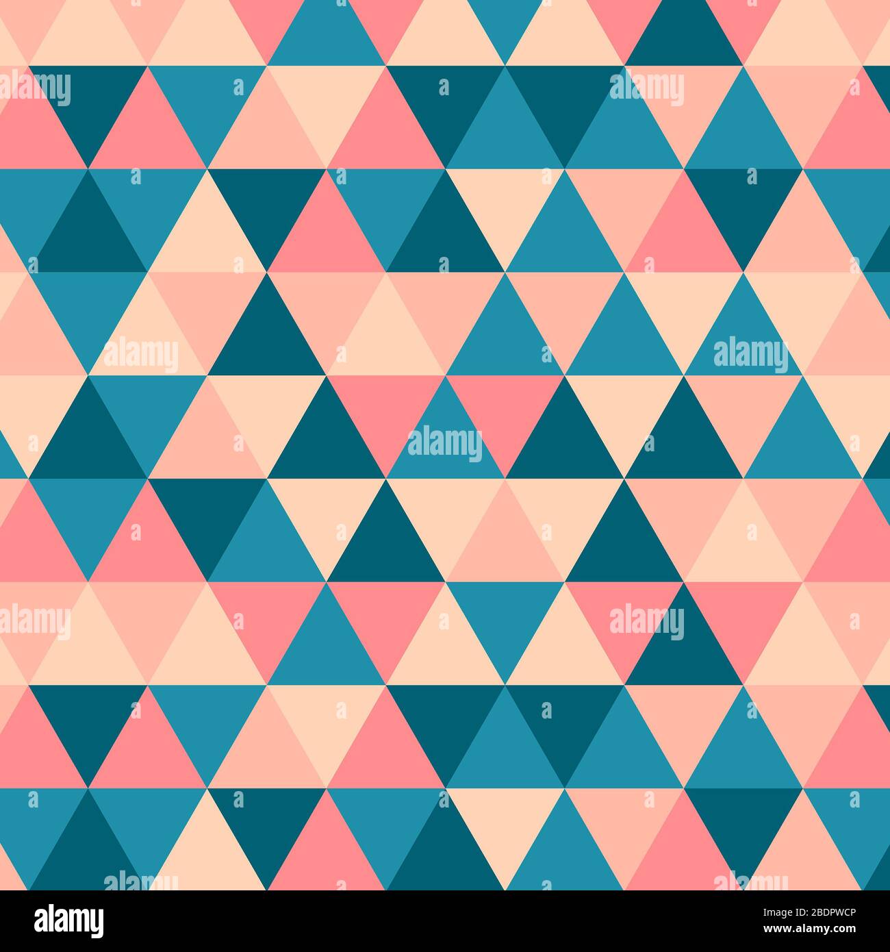 Triángulos de colores ilustración de patrón de fondo sin costuras. Colores  pastel Fotografía de stock - Alamy