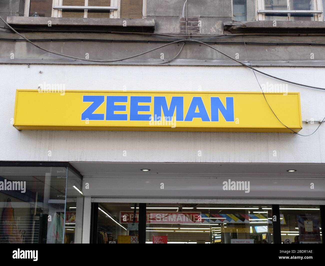 Zeeman Sign, una tienda de ropa holandesa Fotografía de stock - Alamy