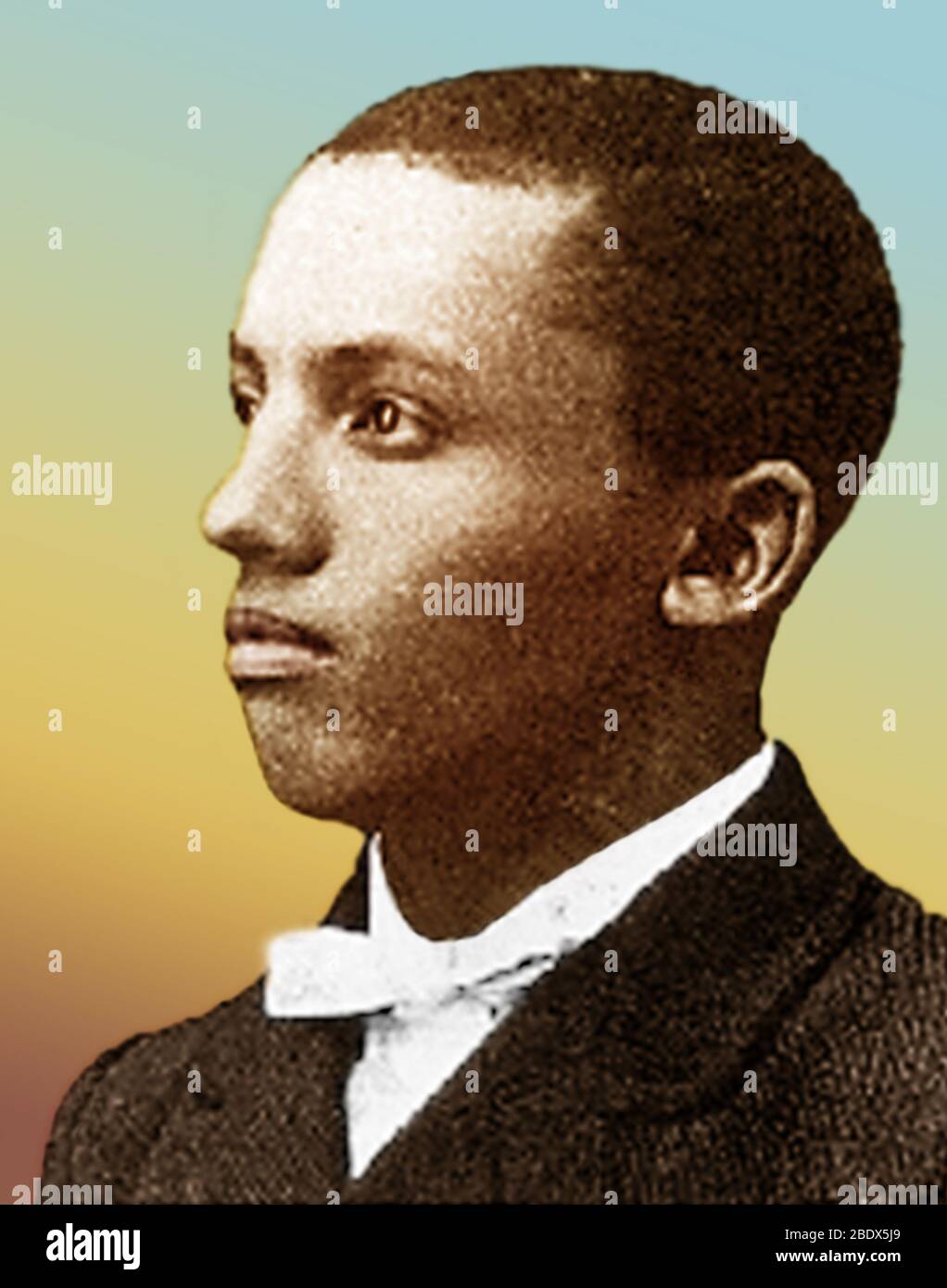 Carter G. Woodson, pionero de la Historia Negra Foto de stock