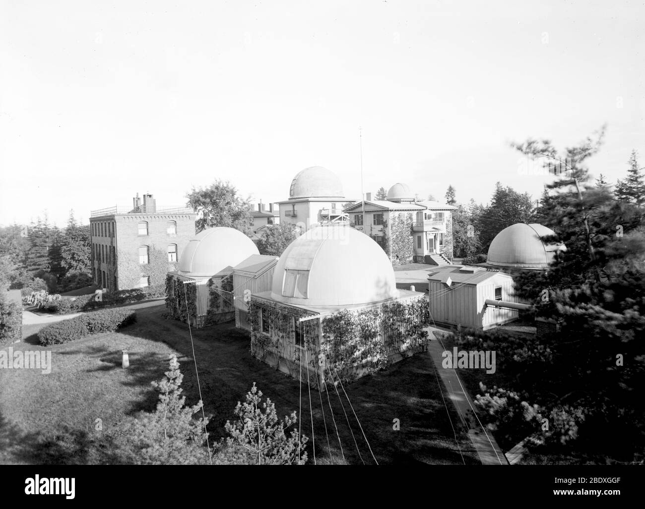 Observatorio de la Universidad de Harvard, 1900 Foto de stock