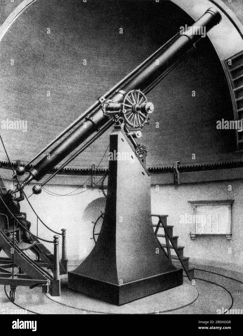 Harvard College Observatory, 15 pulgadas Gran Refractor Foto de stock