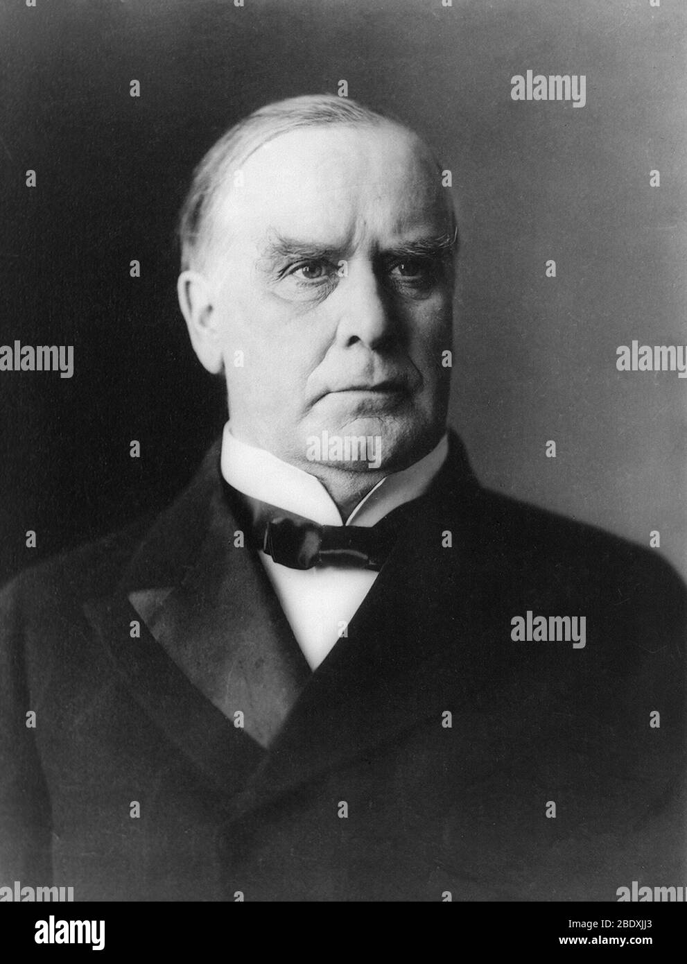 El presidente William McKinley Foto de stock