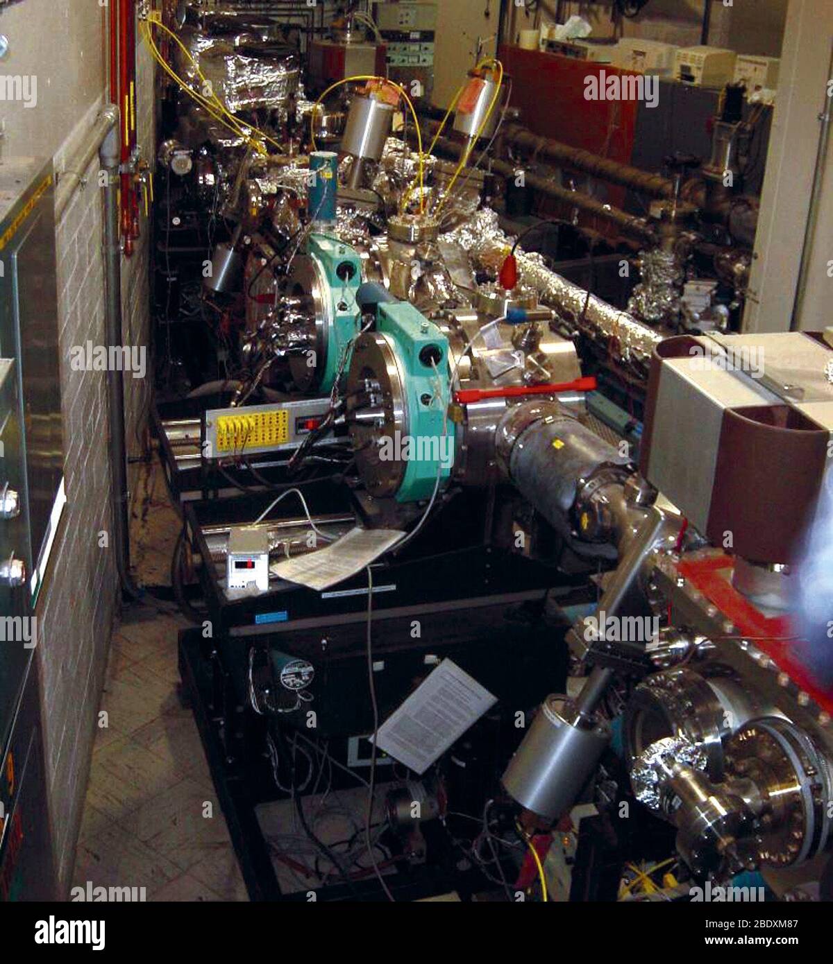 Beamline, Fuente de Luz Nacional de Synchrotron, BNL Foto de stock