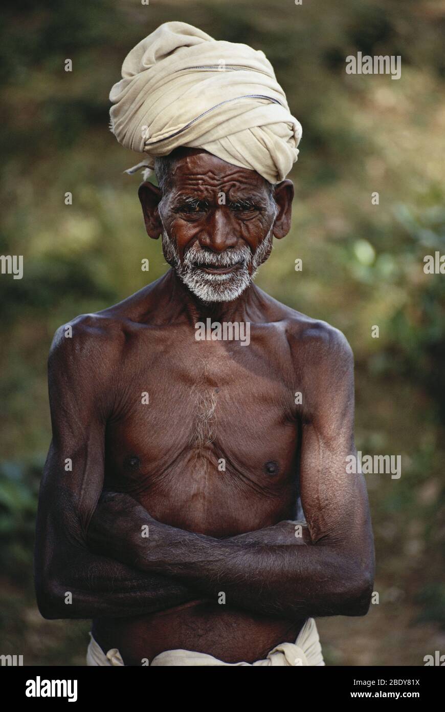 Viejo, sur de la India Foto de stock