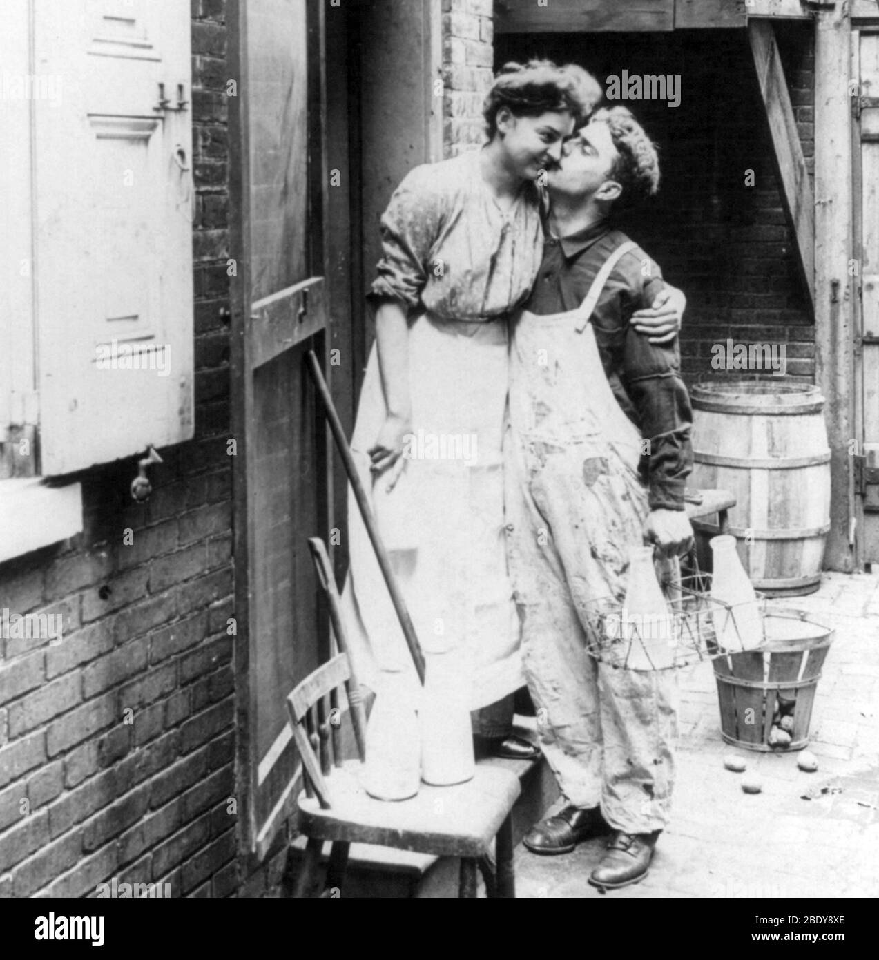 'Premio de Milkman', 1904 Foto de stock