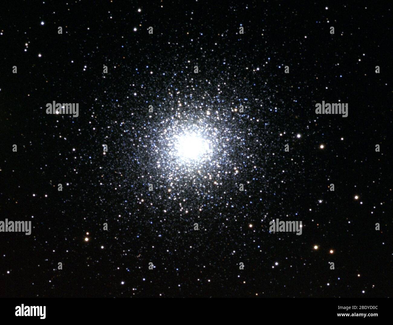 Cúmulo globular Hércules, M13, NGC 6205 Foto de stock
