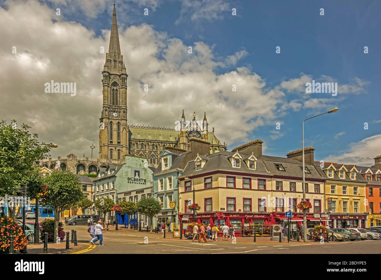 Ciudad de Cobh, Condado de Cork, República de Irlanda Foto de stock
