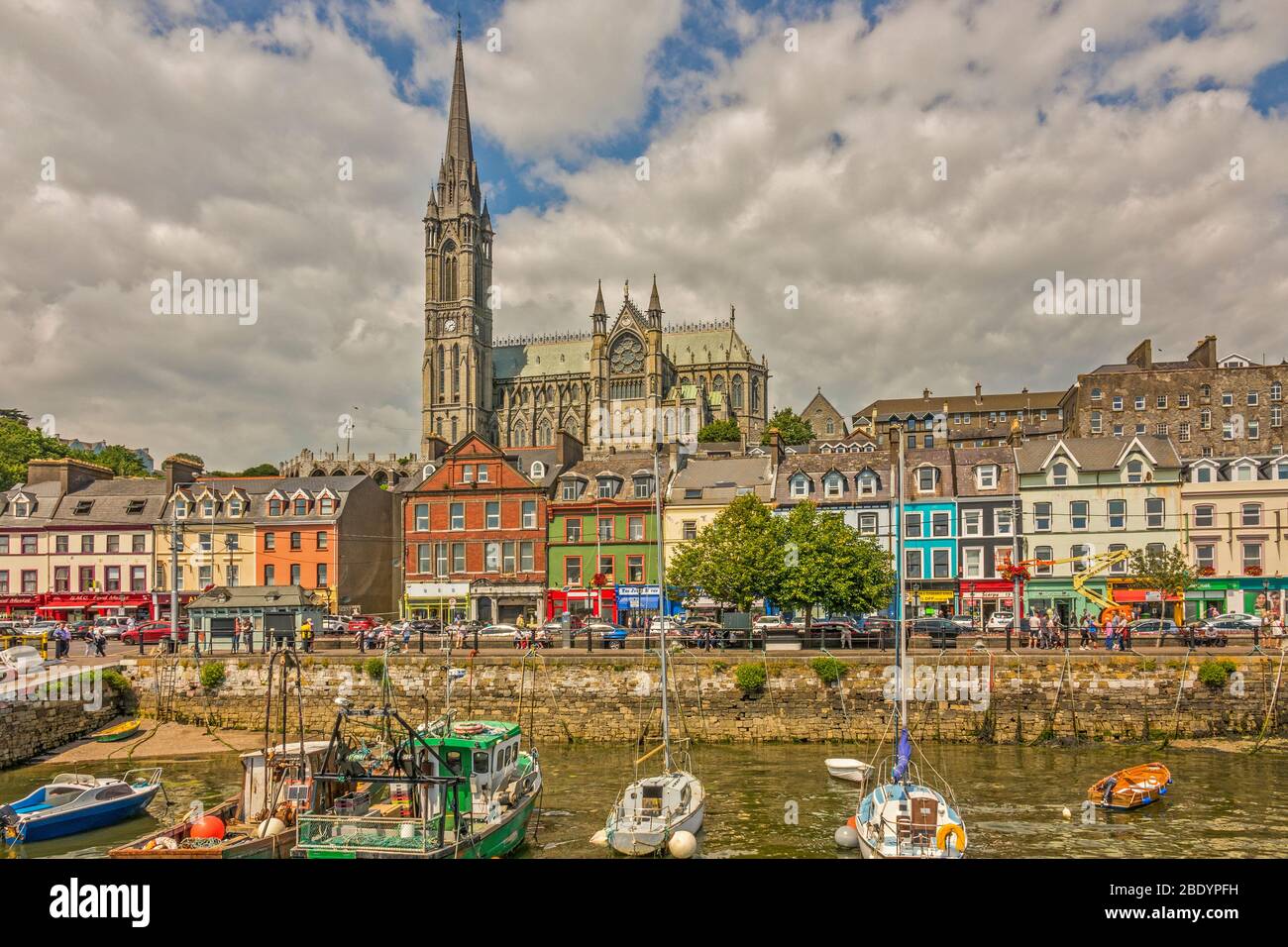 Ciudad de Cobh, Condado de Cork, República de Irlanda Foto de stock