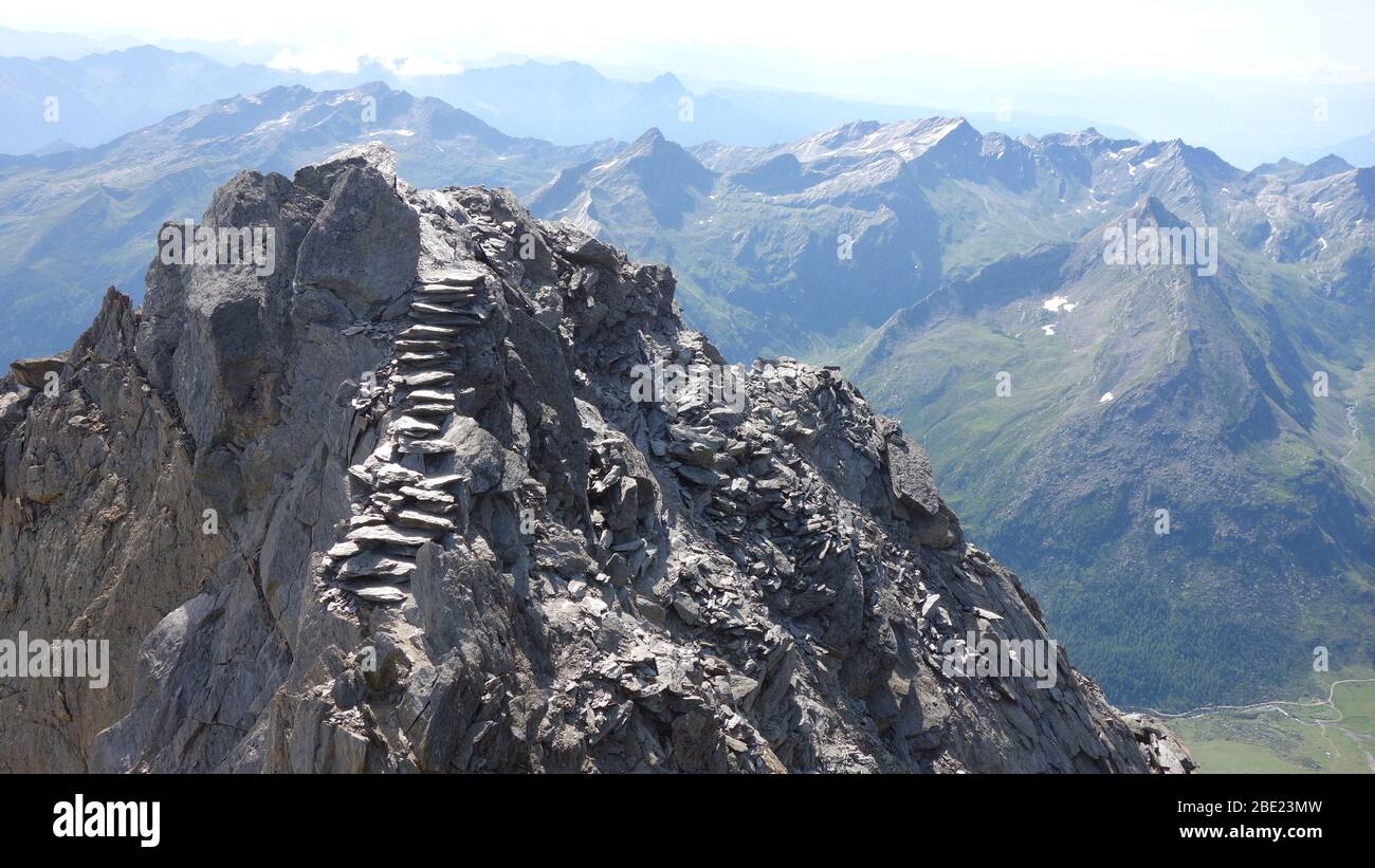 Südtirol, Hinterer Seelenkogel Foto de stock