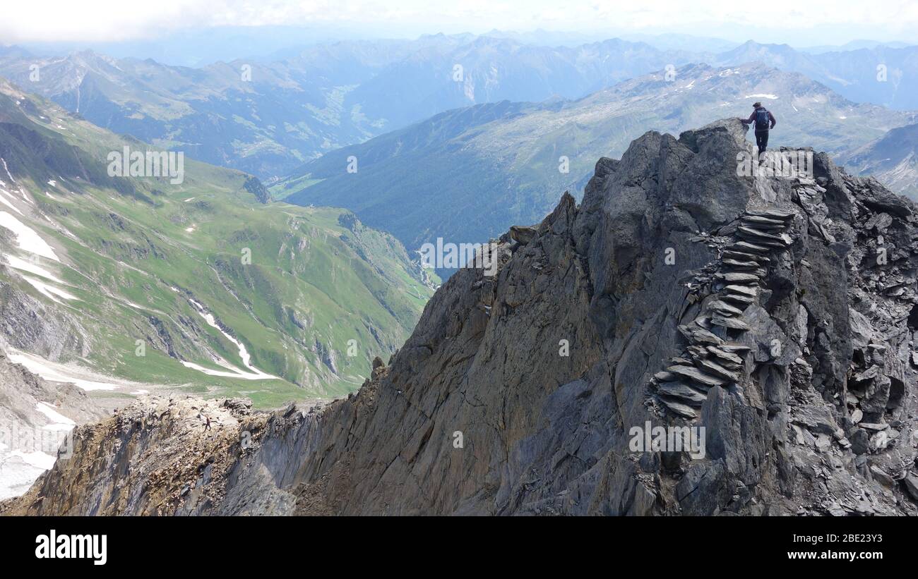 Südtirol, Hinterer Seelenkogel Foto de stock