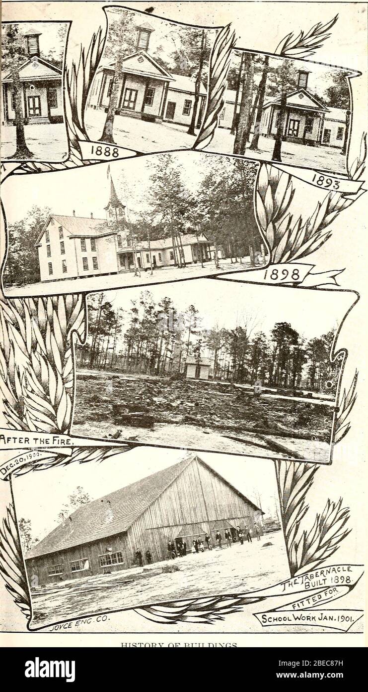 'Buie's Creek Academy Course Catalog [1913-1918]; 1913; 1918; ' Foto de stock