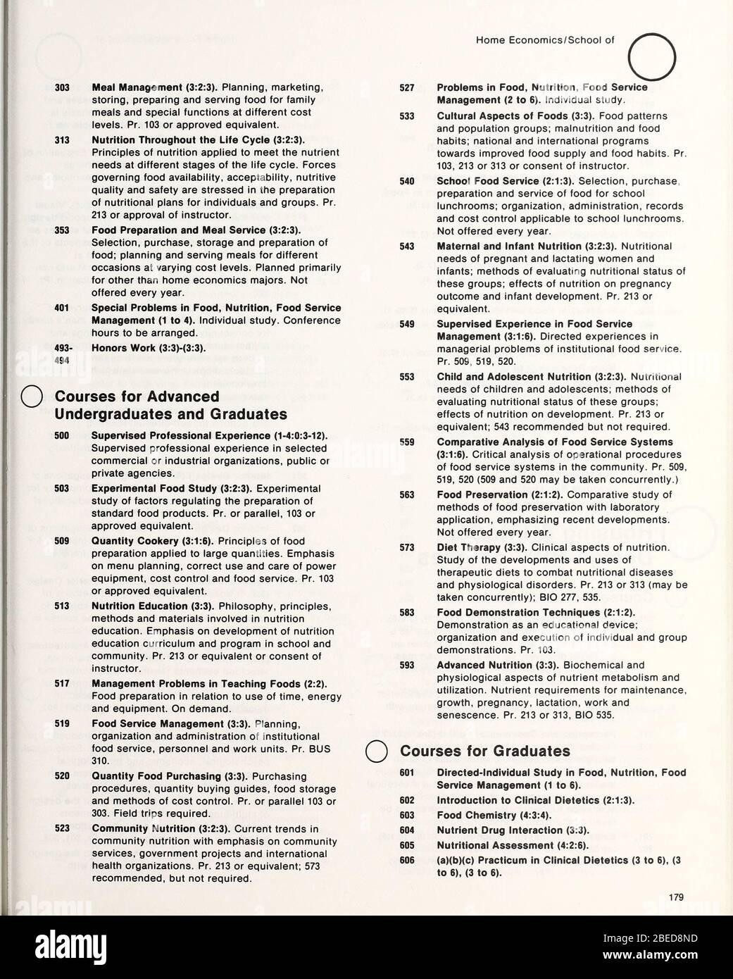 'Boletín de la Universidad de Carolina del Norte en Greensboro [1984-1985]; 1984; 1985; ' Foto de stock
