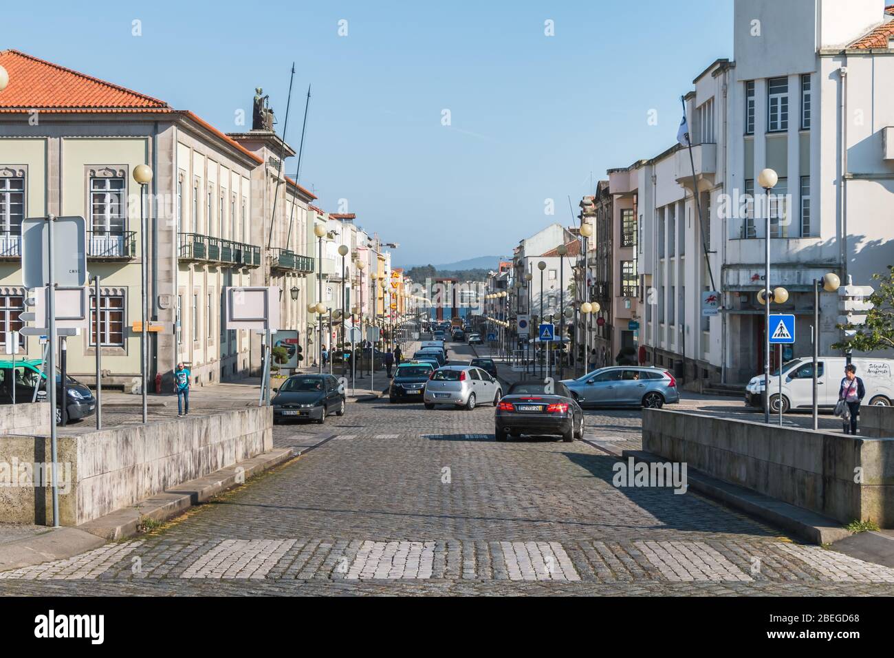 Viana do Castelo, Portugal, Portugal 10 de mayo de 2018 Detalle