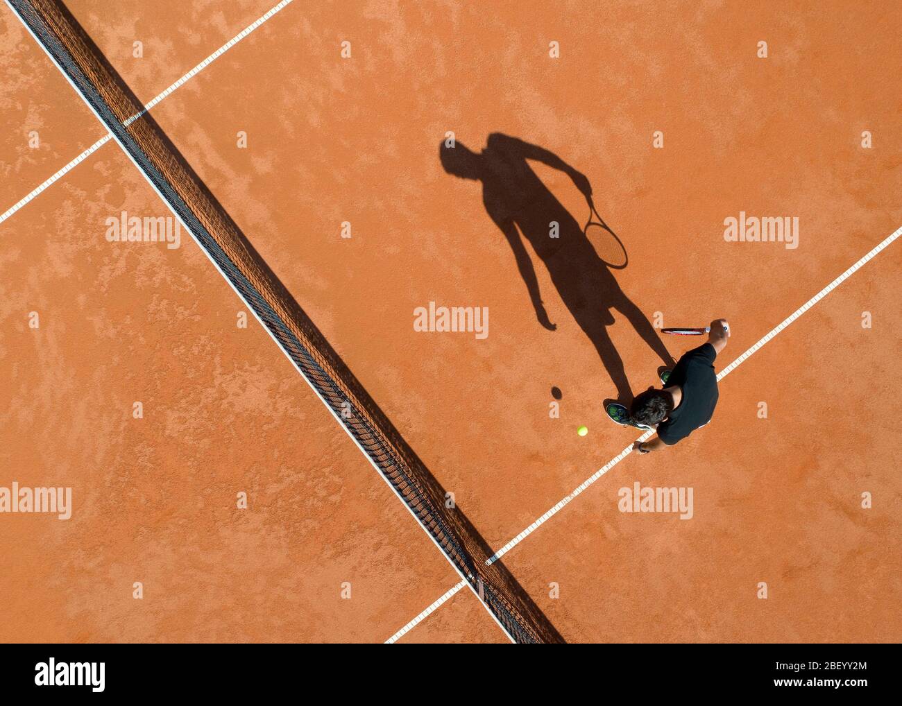 jugador del tenis Foto de stock