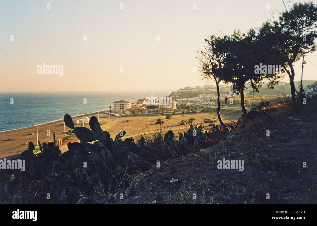 Hotel Mare Nostrum alrededor del año 2000. Fuengirola, provincia de Málaga, España. Foto de stock