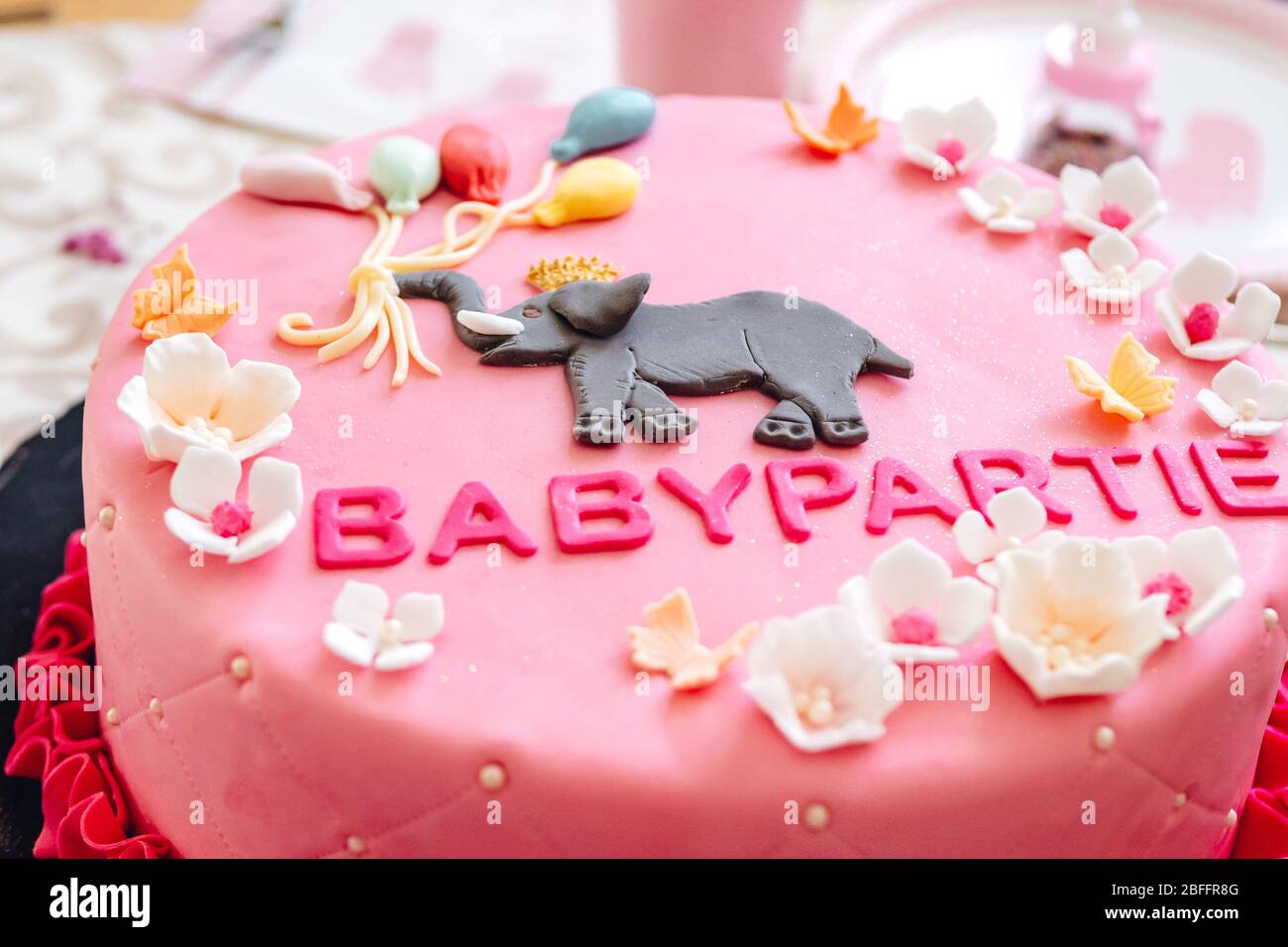 Featured image of post View 14 Elefante Torta Pastel Baby Shower Niña Cuadrado