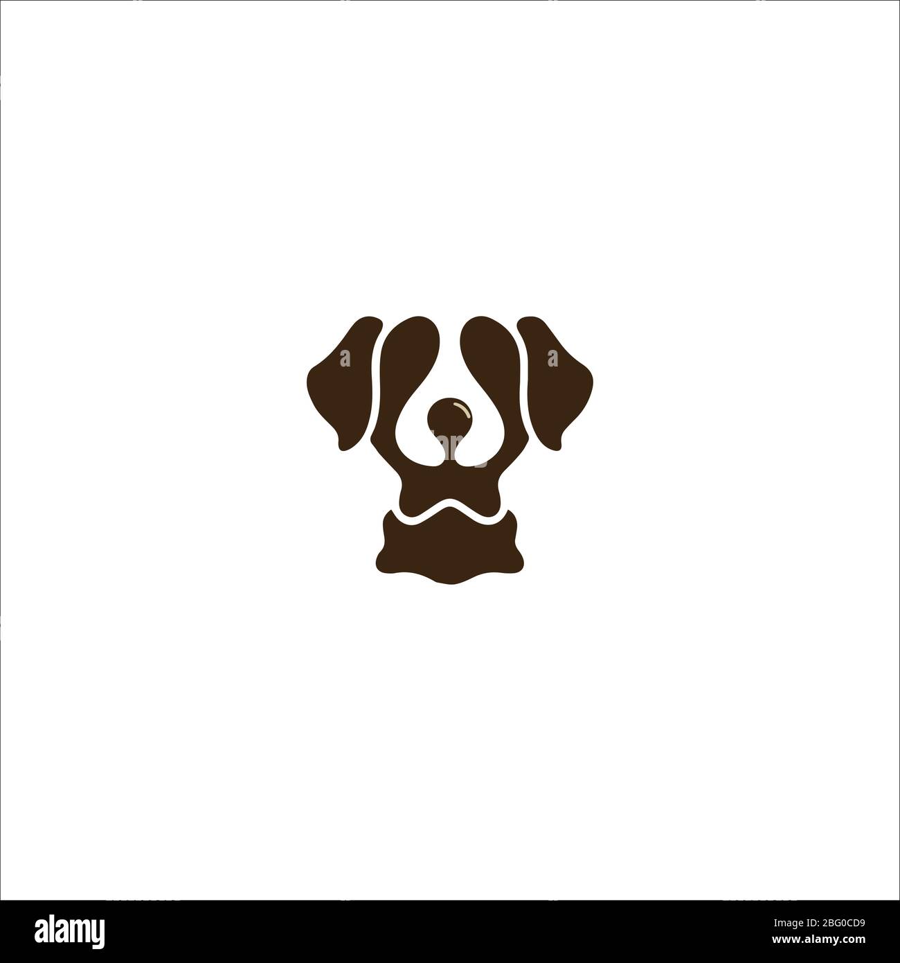 Perro logo Imágenes vectoriales de stock - Alamy