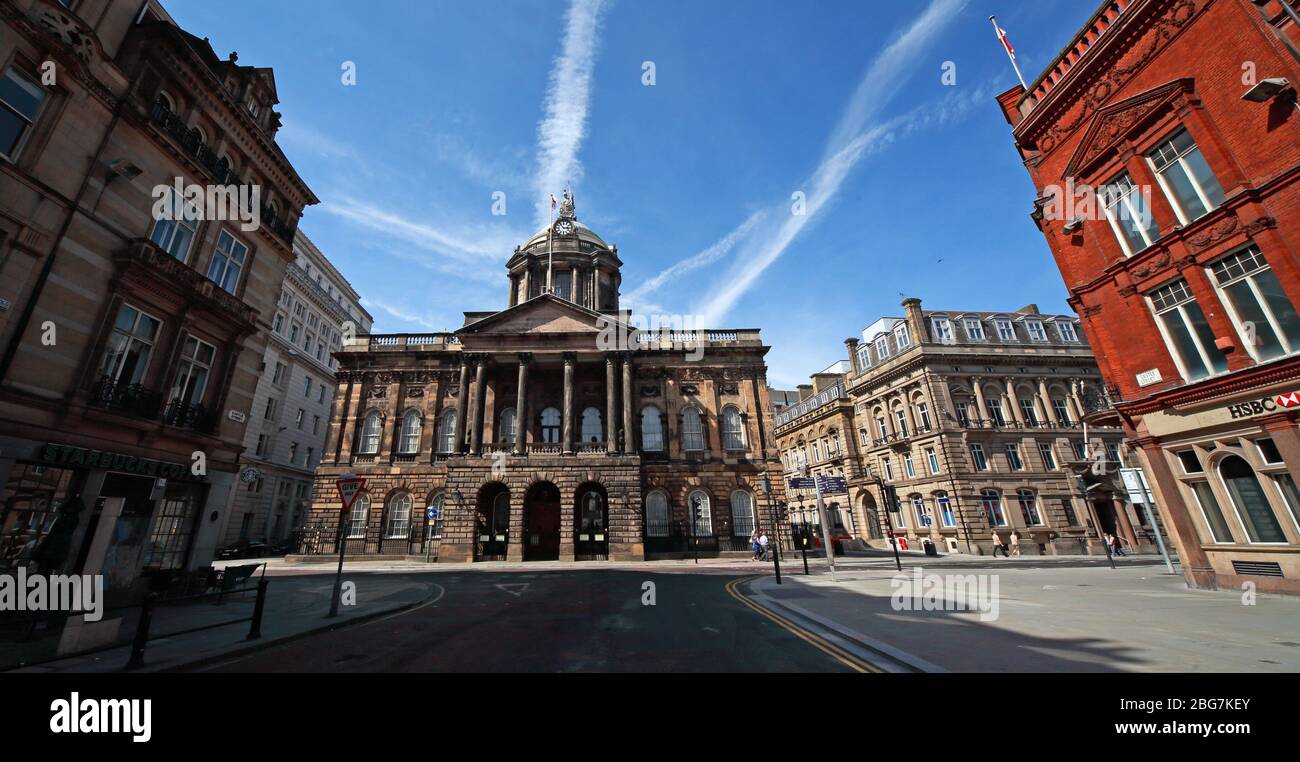 Castle Street,Panorama,Liverpool, Merseyside,Inglaterra,Reino Unido,L2 3SW Foto de stock