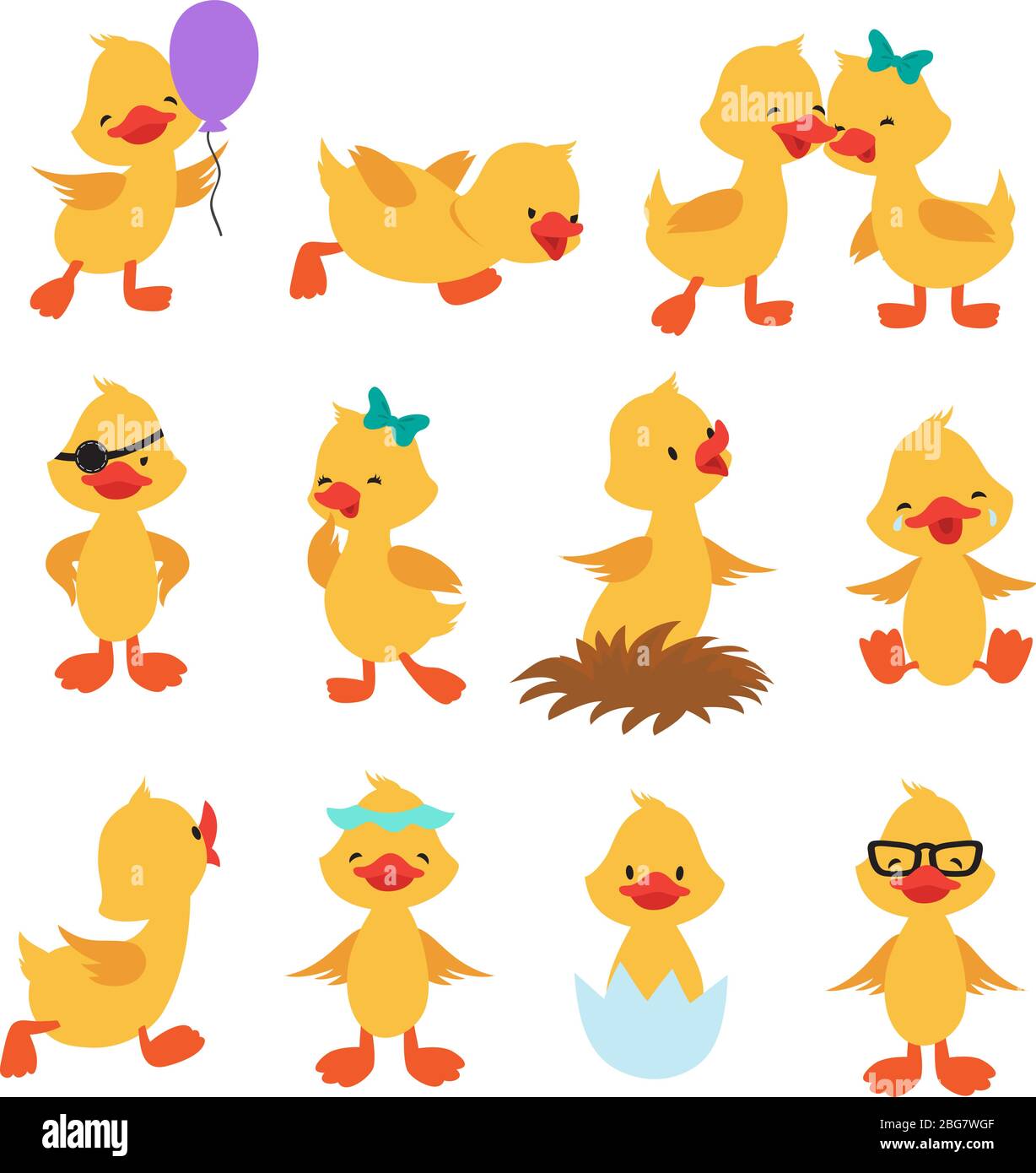 Patos divertidos Imágenes vectoriales de stock - Alamy Patos divertidos Imágenes vectoriales de stock - Alamy
