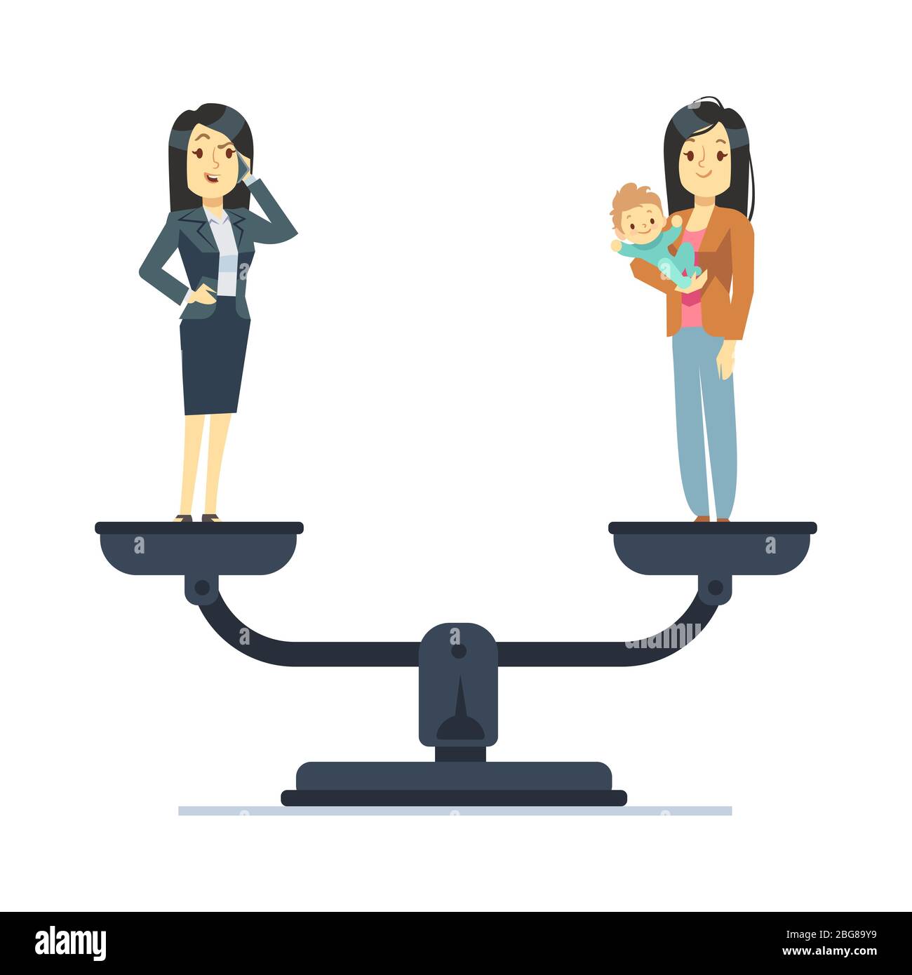 El Arte del Equilibrio Entre el Trabajo y la Vida Familiar - Una familia  Online