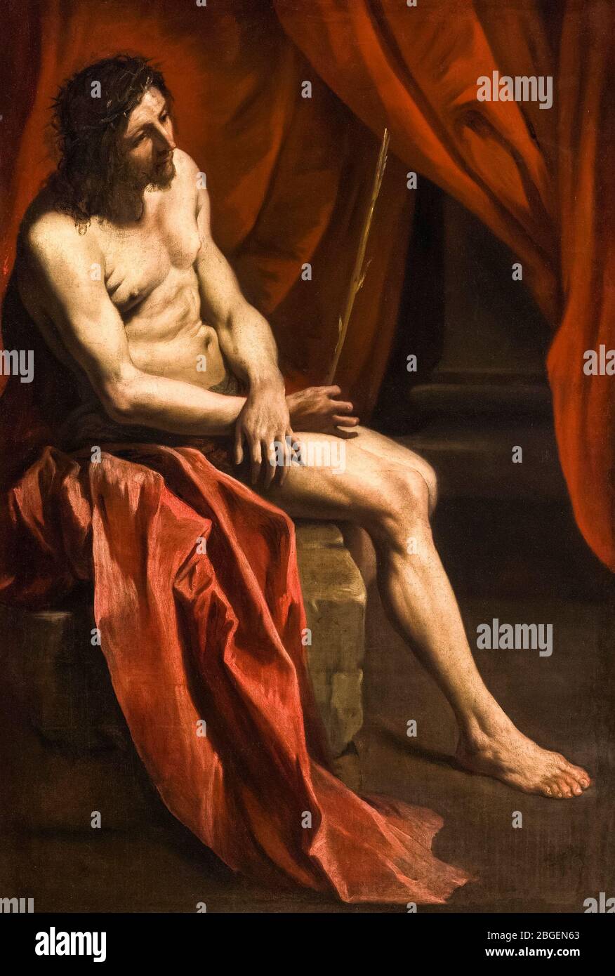 Gian Lorenzo Bernini, Cristo burlado, pintura, alrededor de 1630 Fotografía  de stock - Alamy