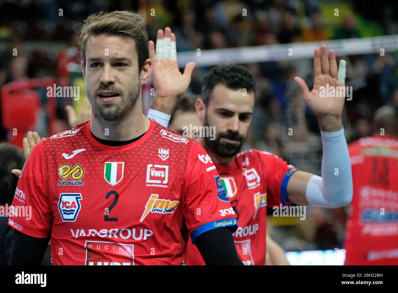 jiri kovar (2) CUcine LUBE civitanova durante el Voleibol Italiano  Superlega serie A temporada 2019/20, AGSM Forum​, Verona, Italia, 01 Jan  2020 Fotografía de stock - Alamy