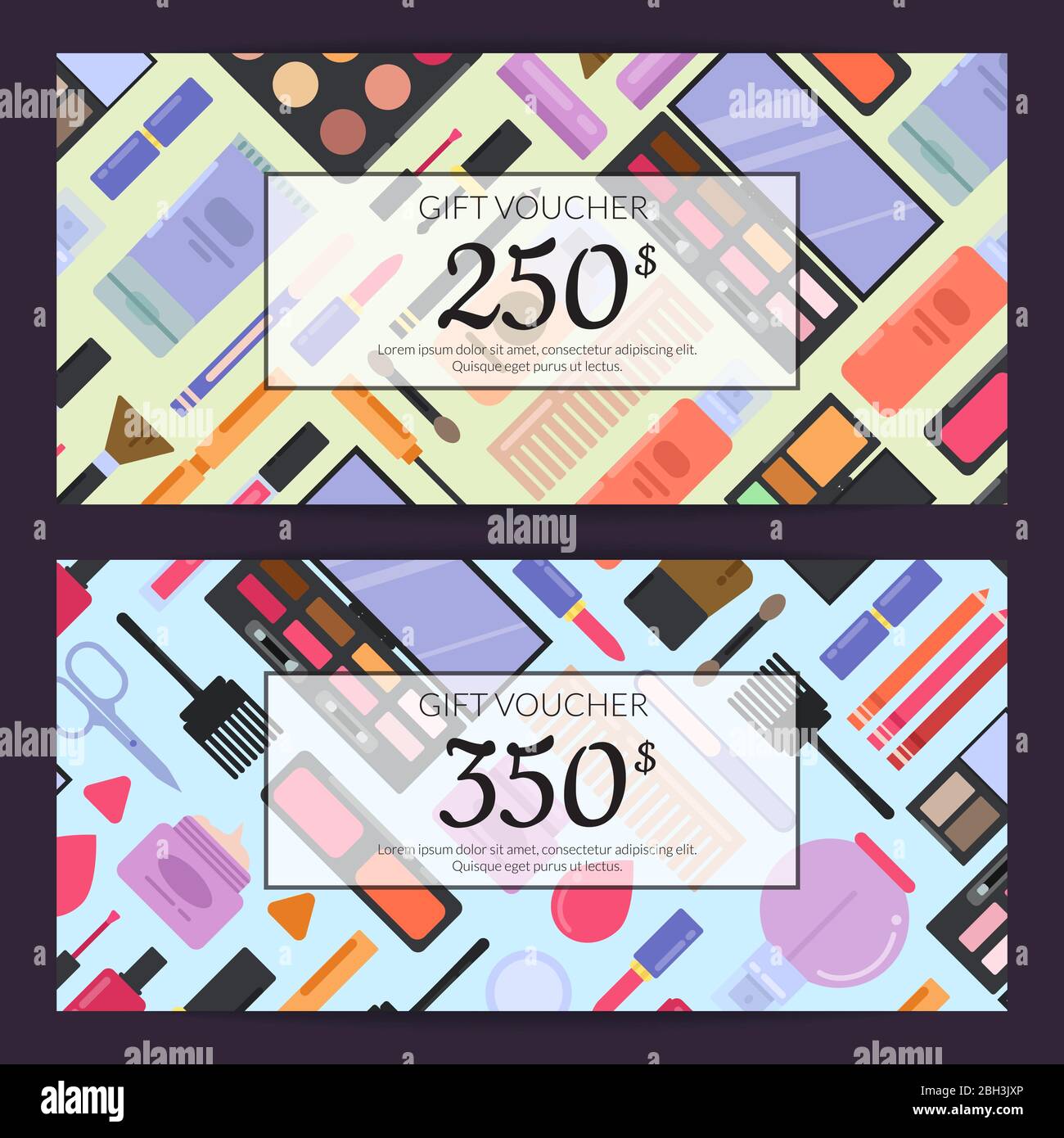Vales para tarjetas de regalo Vector para productos de belleza con maquillaje plano aislado sobre fondo oscuro. Vale tarjeta regalo producto belleza banner ilustración Imagen Vector de stock - Alamy Vales para tarjetas de regalo Vector para productos de belleza con maquillaje plano aislado sobre fondo oscuro. Vale tarjeta regalo producto belleza banner ilustración Imagen Vector de stock - Alamy