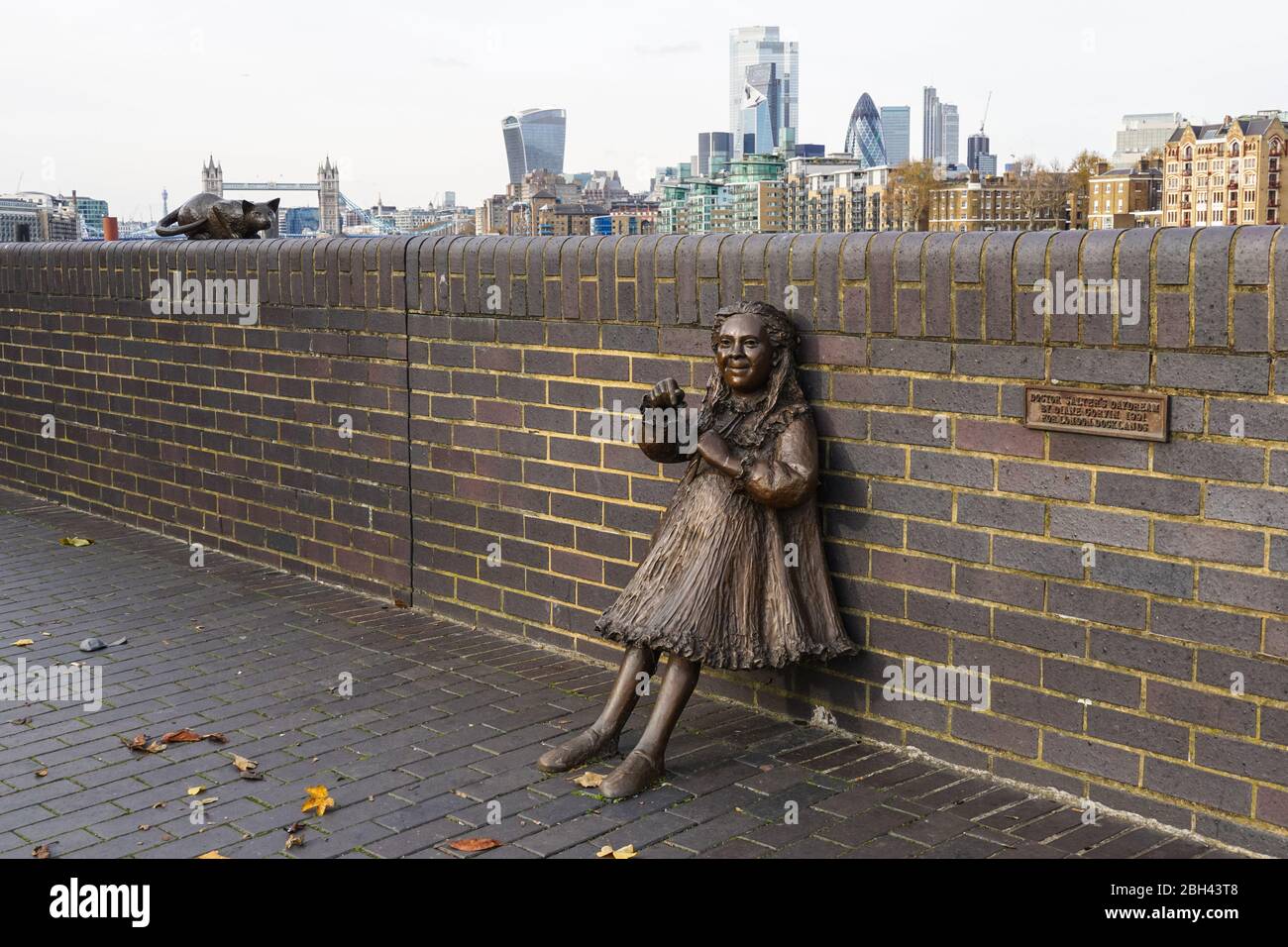 Esculturas Daydream del Dr. Salter de Diane Gorvin en Bermondsey, Londres Inglaterra Reino Unido Foto de stock