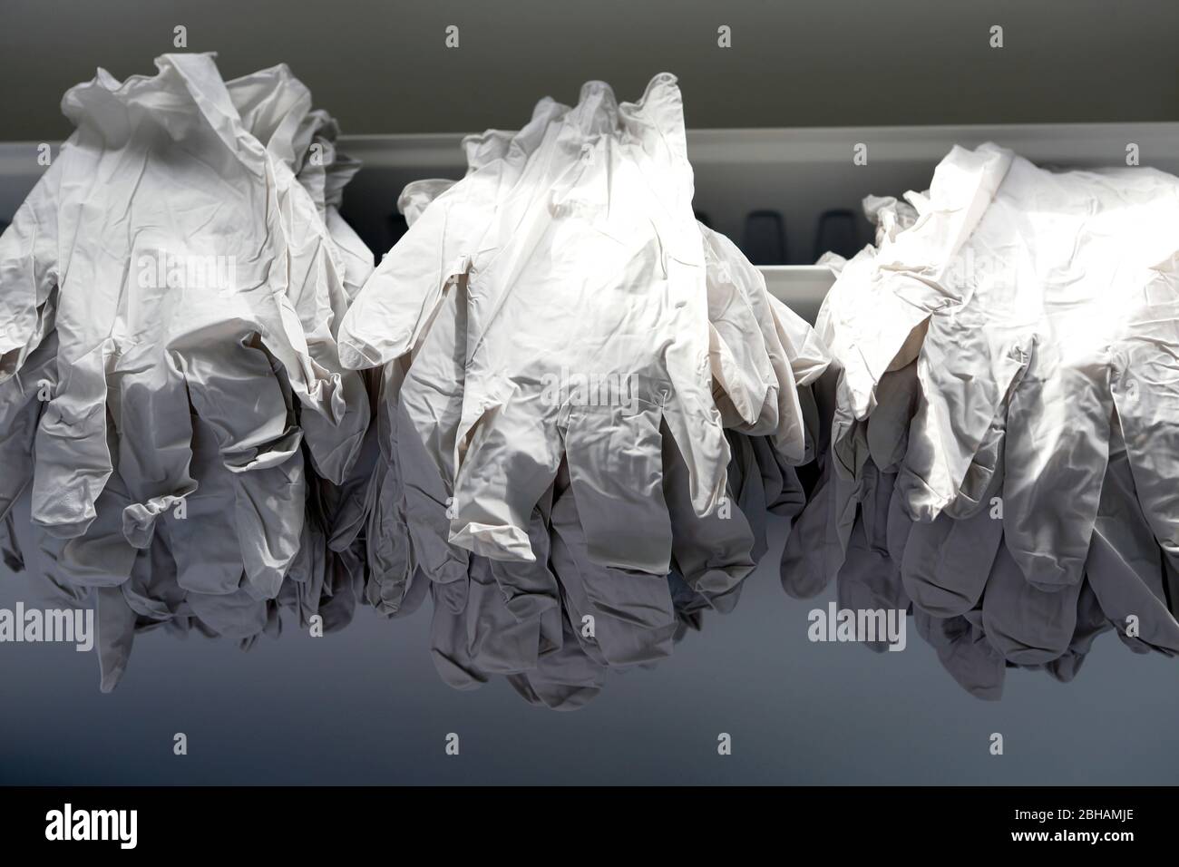 guantes quirúrgicos Foto de stock