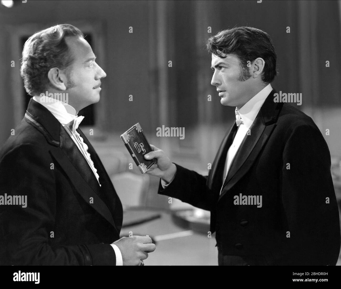 MELVYN DOUGLAS, Gregory Peck, el gran pecador, 1949 Foto de stock
