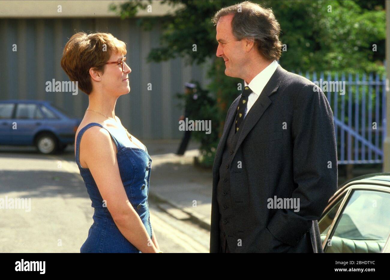 JAMIE Lee Curtis, John Cleese, un pez llamado Wanda, 1988 Fotografía de