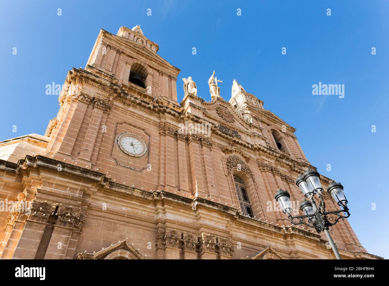 El Santuario de Nuestra Señora de Mellieha, Mellieha, Malta Foto de stock