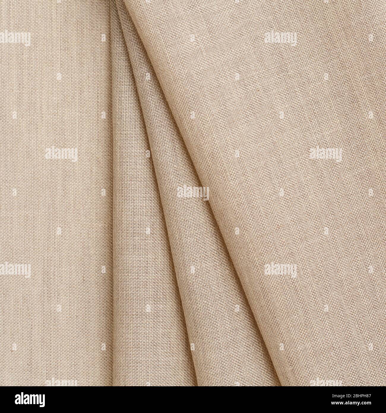 Tejido de lino suave para ropa de costura Foto de stock