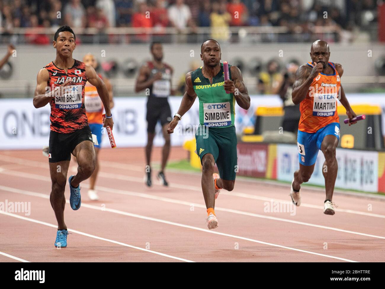 Campeonato Mundial de Atletismo de la IAAF 2019 Foto de stock