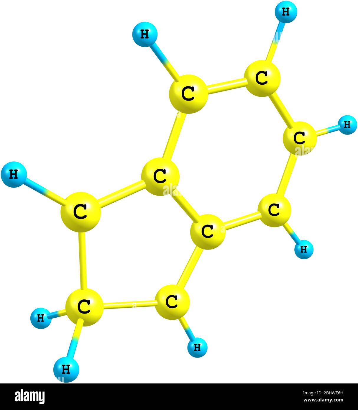 Disfraz término análogo amplificación 2H-indeno (Isoindeno) es un hidrocarburo policíclico inflamable con fórmula  química C9H8. Está compuesto por un anillo ciclohexadieno fusionado con un  ciclopente Fotografía de stock - Alamy