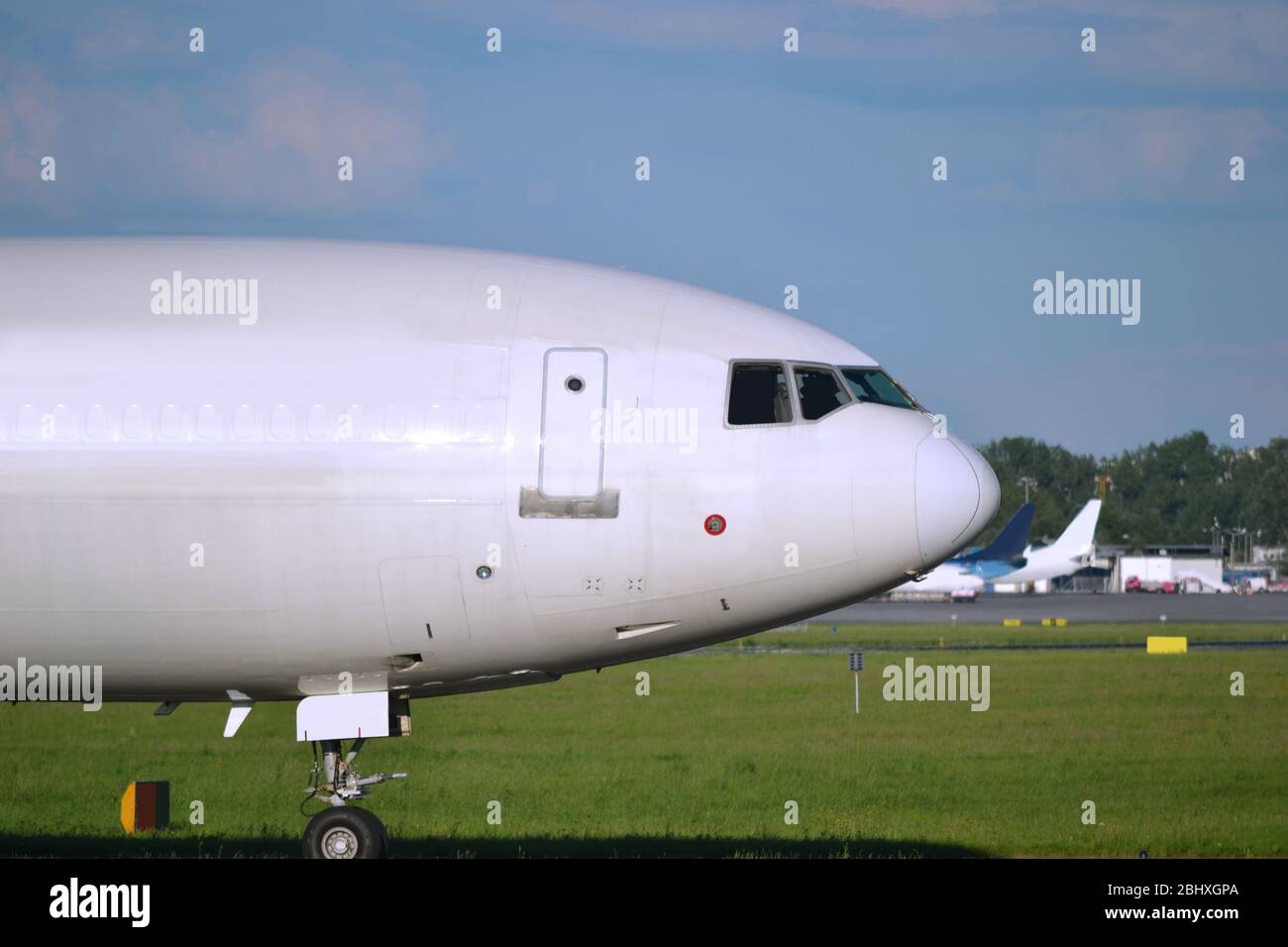 Avión de pasajeros Foto de stock