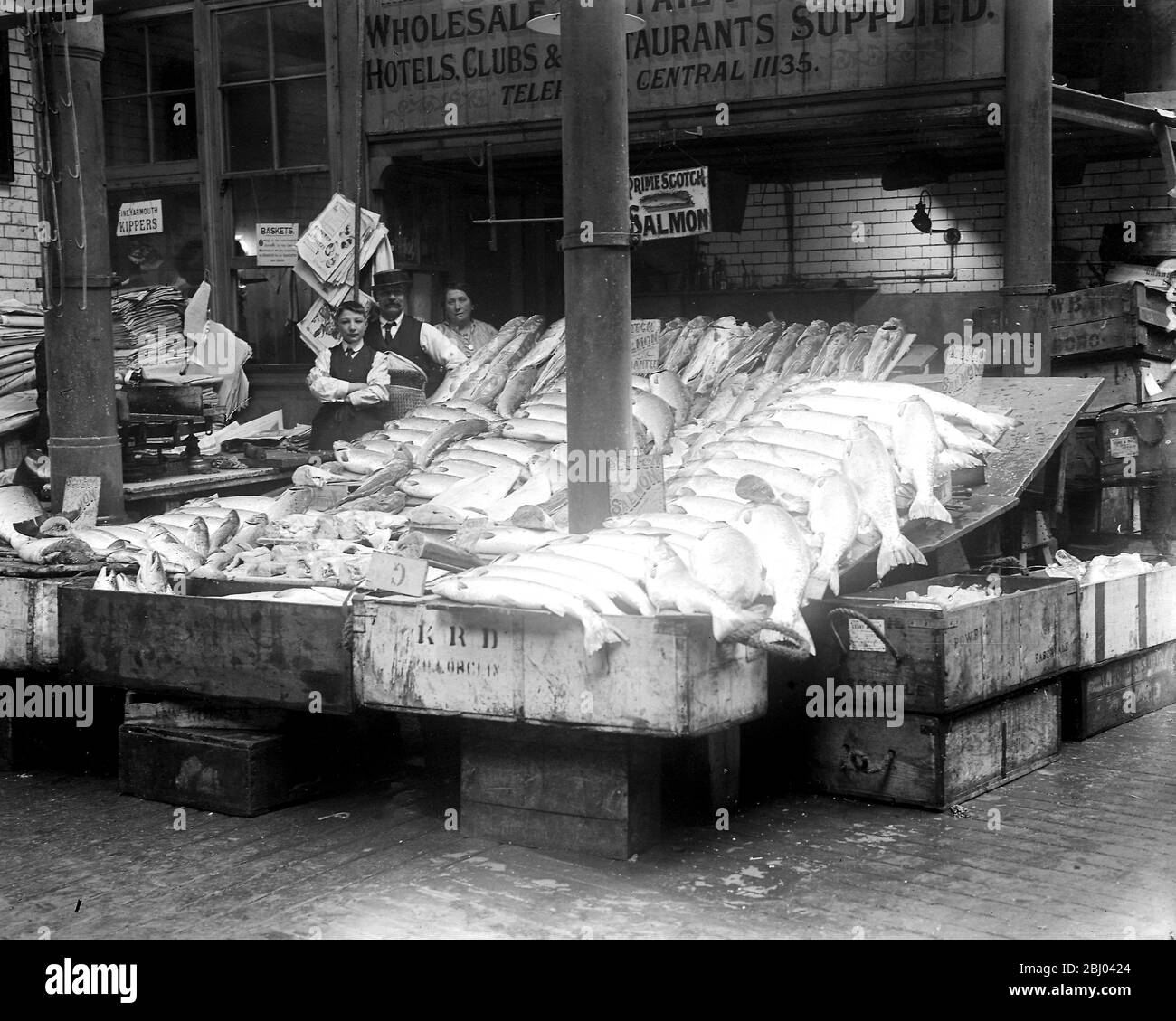 Pesca de la estada tomada para Cassell's. - Mayo 1917 Foto de stock