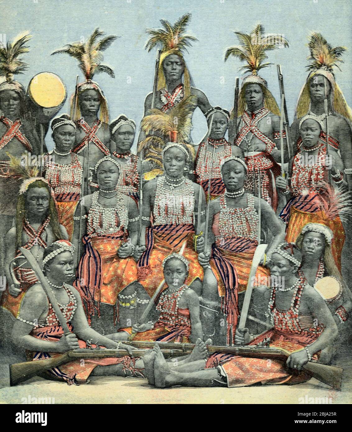 Dahomey warriors fotografías e imágenes de alta resolución - Alamy