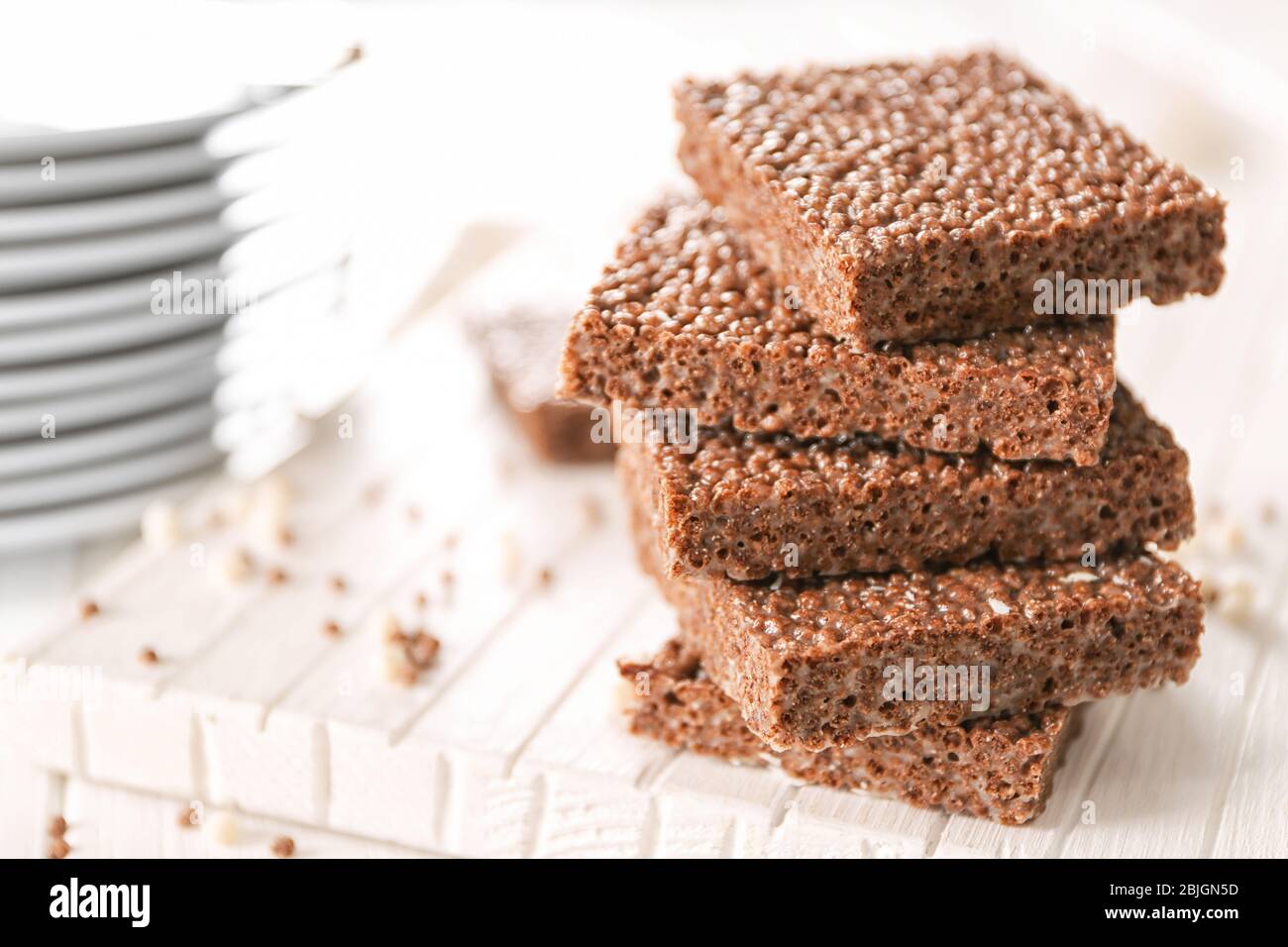 krispies de arroz con chispas crujientes